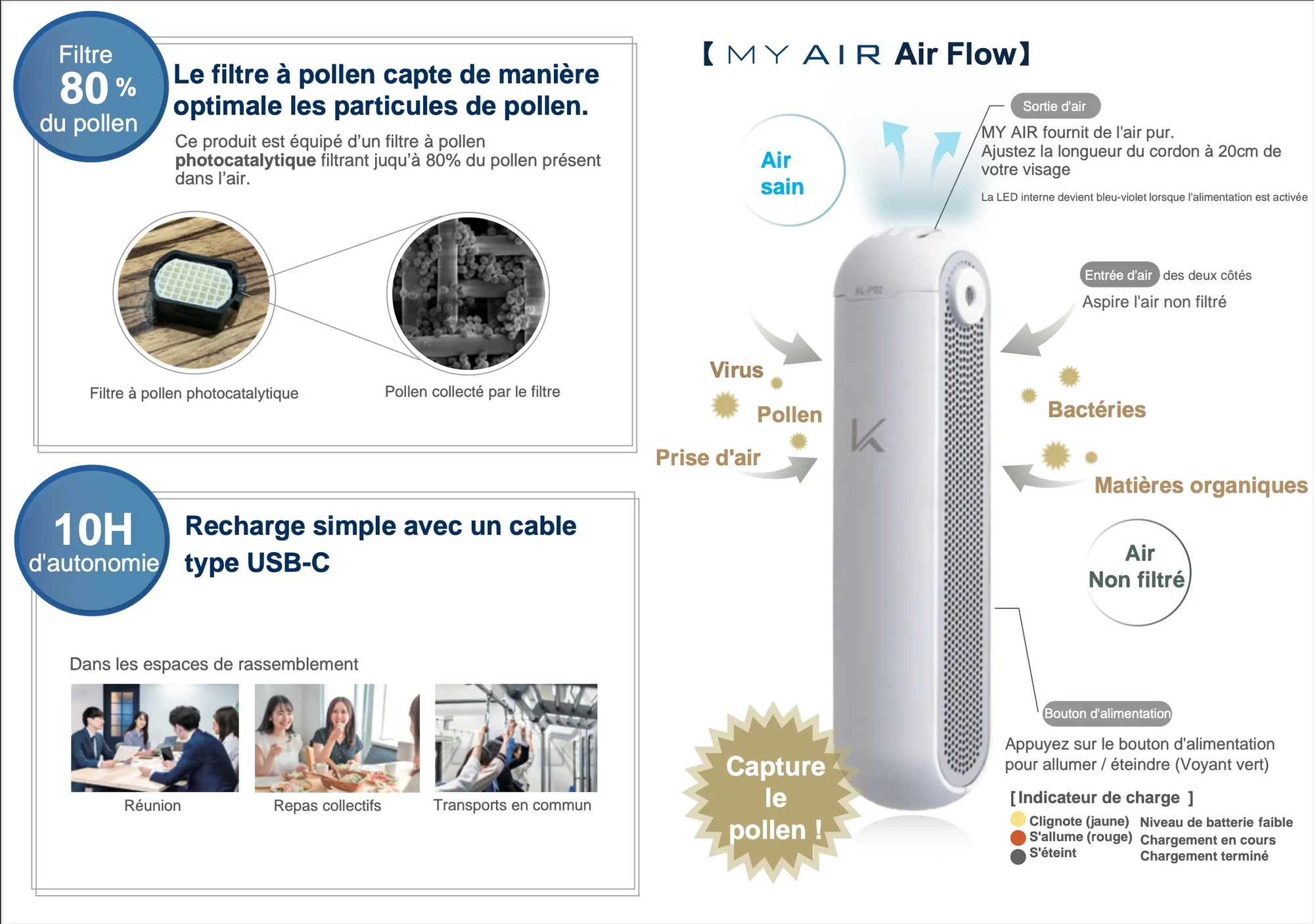 KL-P02 (My Air) - Kaltech France